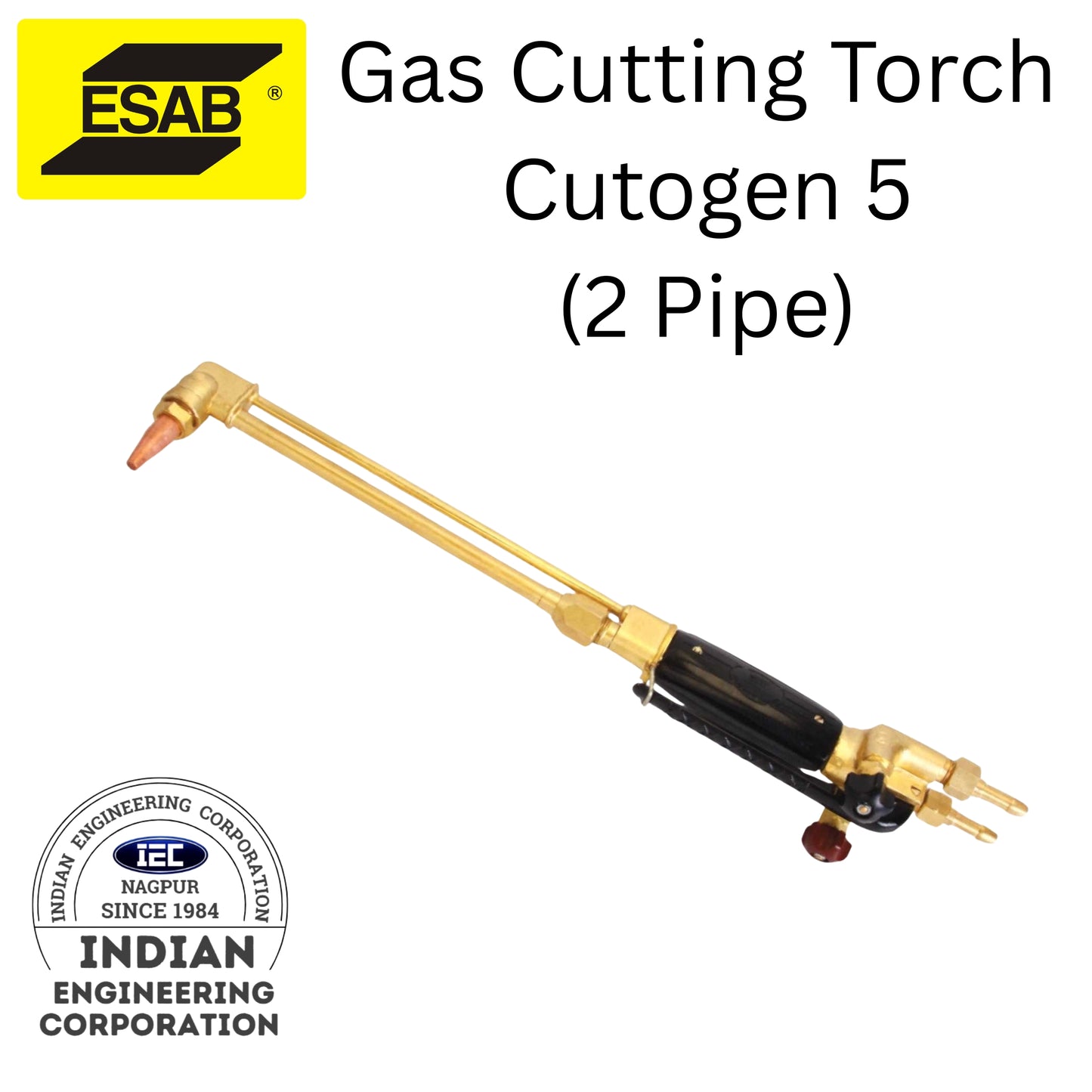 ESAB Gas Cutting Torch 2 Pipe Cutogen 5