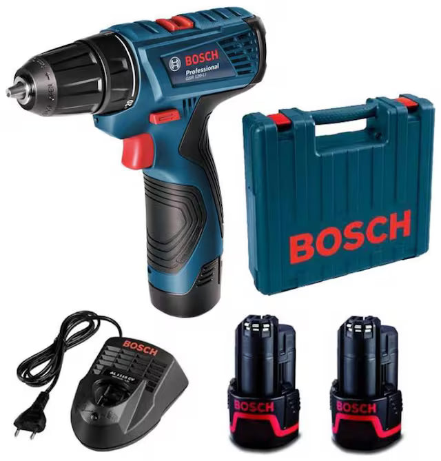 CORDLESS DRILL DRIVER (2BAT) GSR120-LI BOSCH