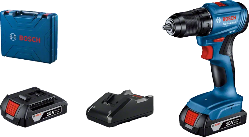 CORDLESS DRILL DRIVER (2B) GSR-185LI KIT BOSCH
