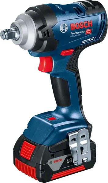 CORDLESS IMPACT WRENCH 1/2" (2B) GDS 18V-400 BOSCH