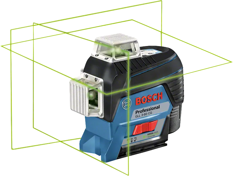LINE LASER LEVEL M/C GLL 3-80CG+BM1W BOSCH