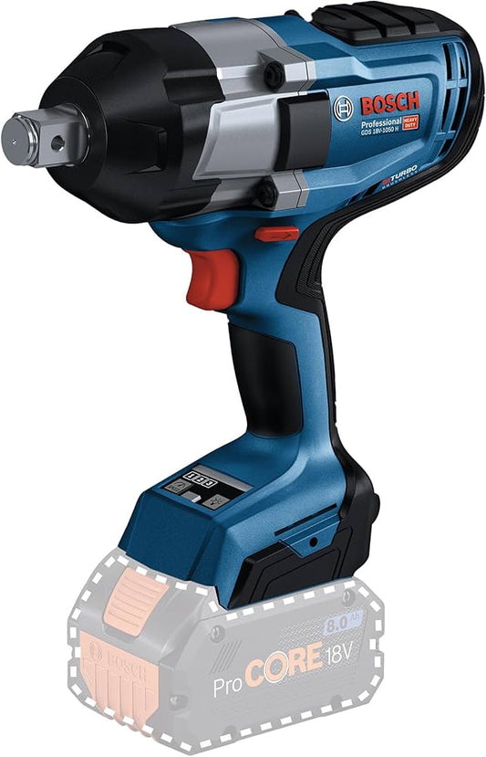 CORDLESS IMPACT WRENCH 3/4"(SOLO) GDS 18V-1050BOSCH