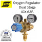ESAB Oxygen Gas Regulator IOX 63B Double Stage