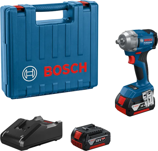 CORDLESS IMPACT WRENCH 1/2" (2B) GDS18V-350 BOSCH