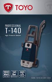 High Pressure Washer 140 bar T140 Toyo