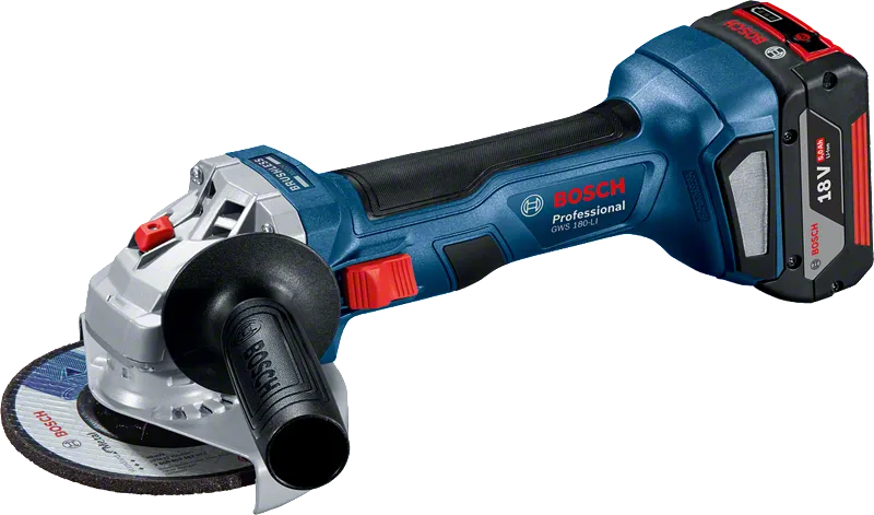 CORDLESS ANGLE GRINDER 4"/100MM (2B)GWS-180LI BOSCH